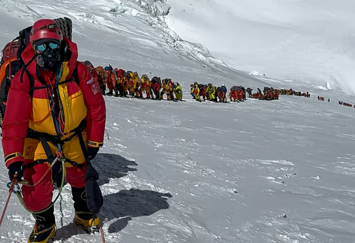 Record number of climbers scale Everest this season