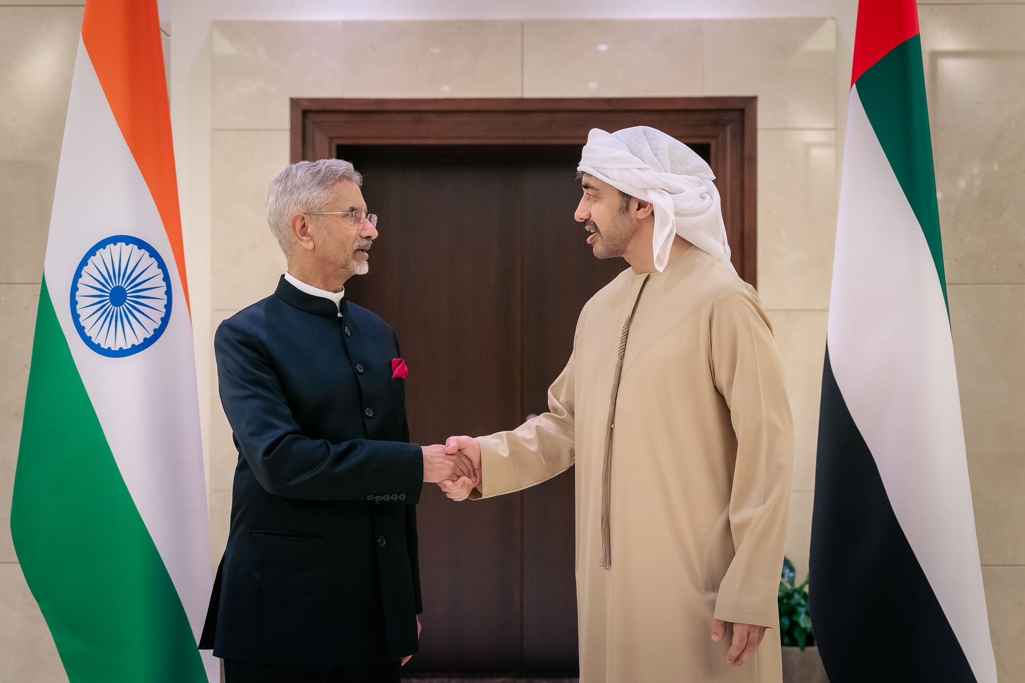 Abdullah bin Zayed, Indian External Affairs Minister discuss strategic ties