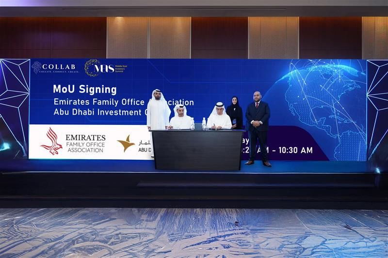 Abu Dhabi Investment Office, Emirates Family Office Association sign agreement