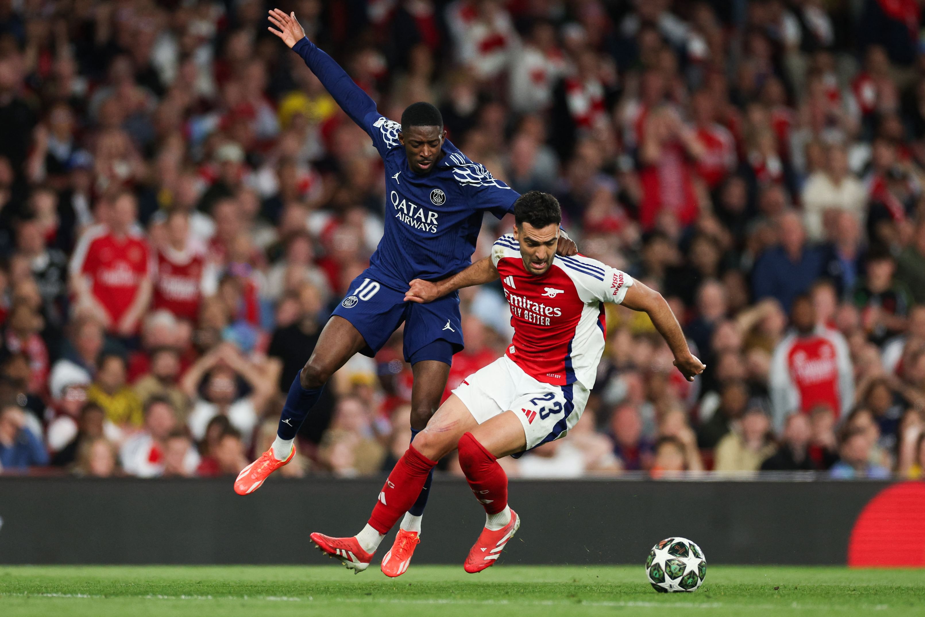 Champions League: Arsenal beaten by PSG