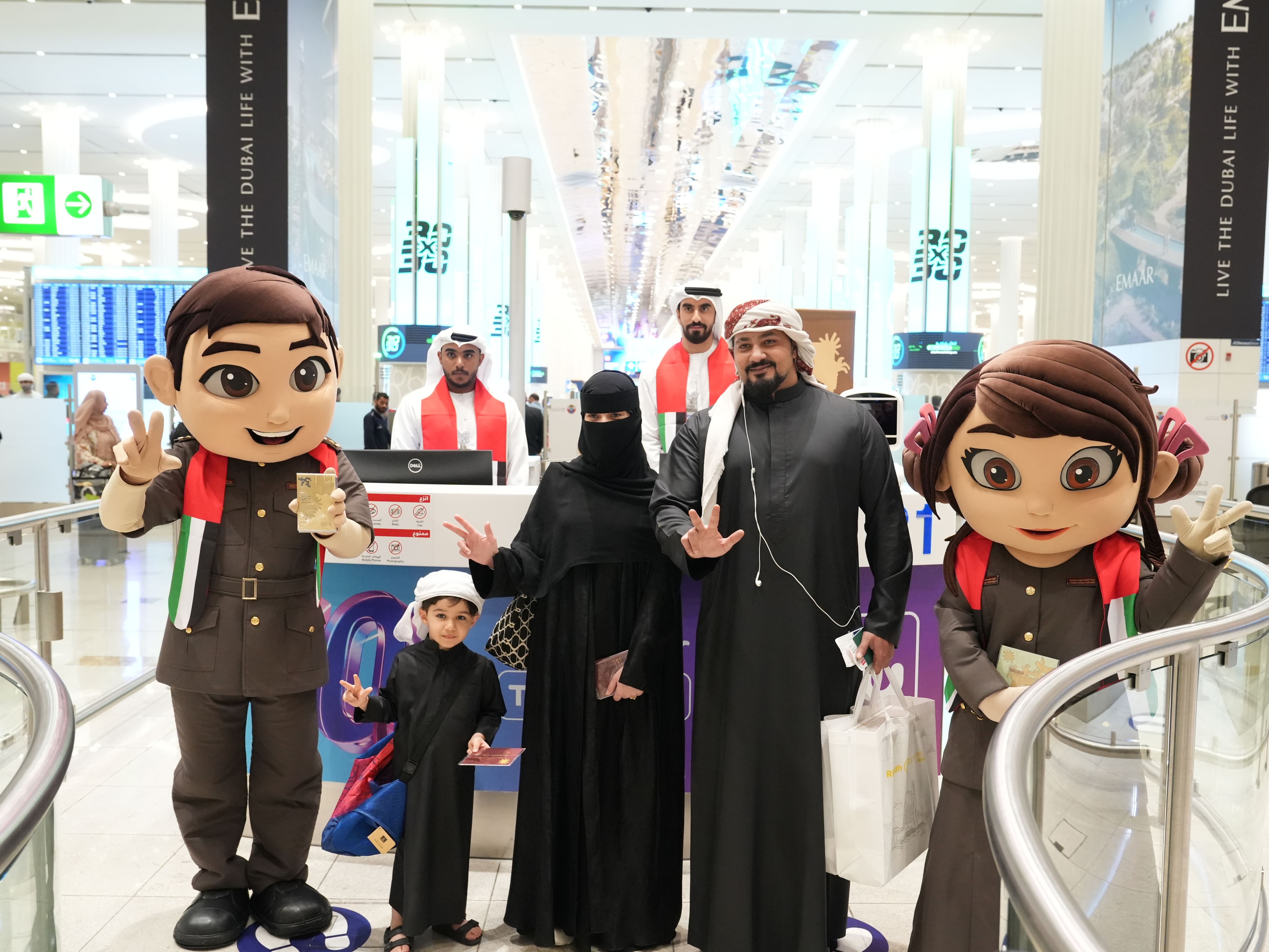 Dubai welcomes all inbound passengers with ‘Zayed and Rashid’ passport stamp to mark 54th Eid Al Etihad