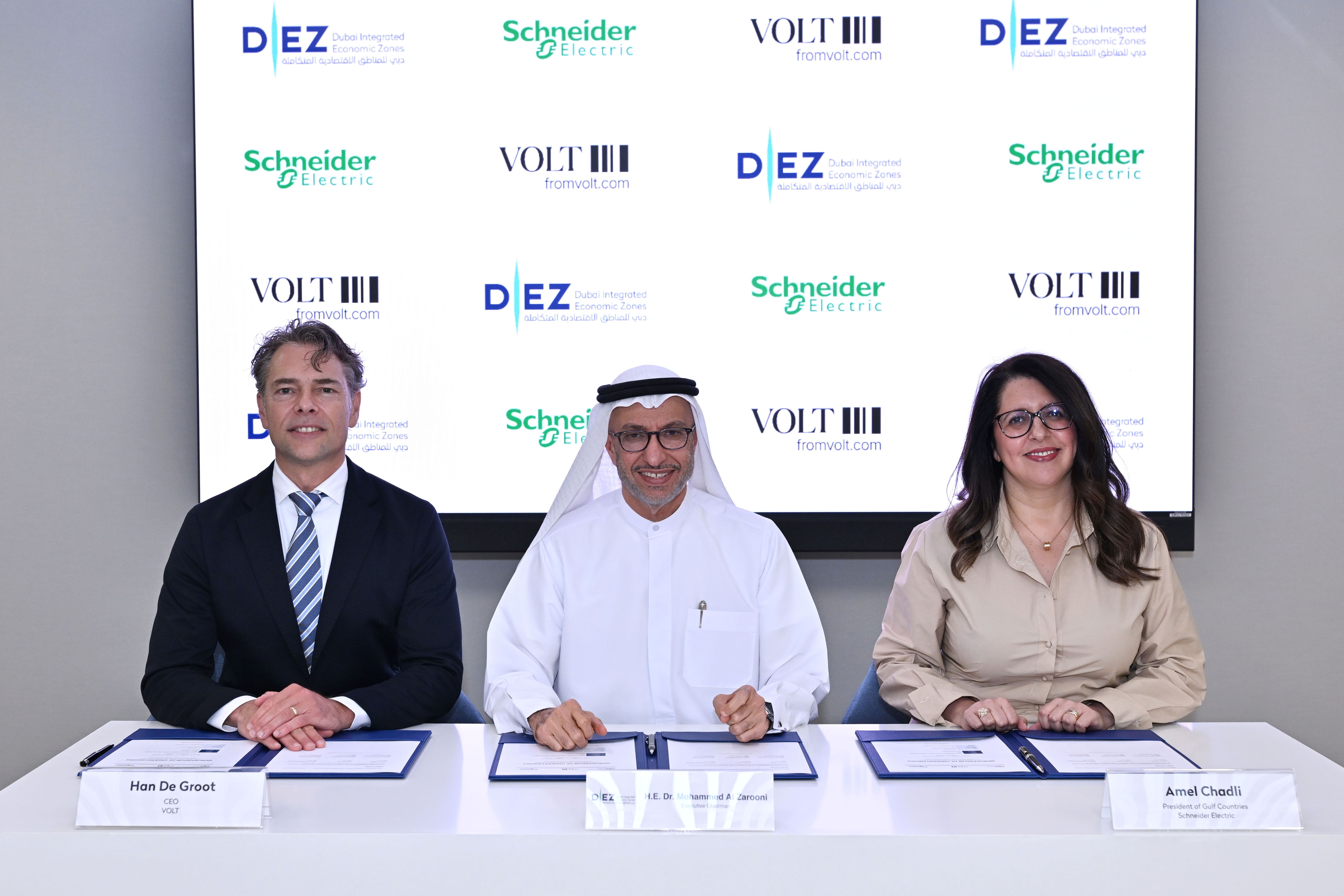 DIEZ, VOLT UAE team up to develop AI-ready data centres in Dubai Silicon Oasis