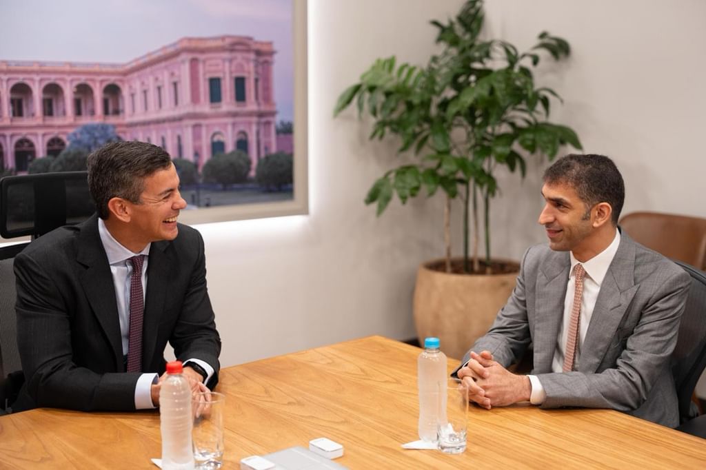 President of Paraguay receives Al Zeyoudi, reaffirms commitment to expanding economic partnership with UAE