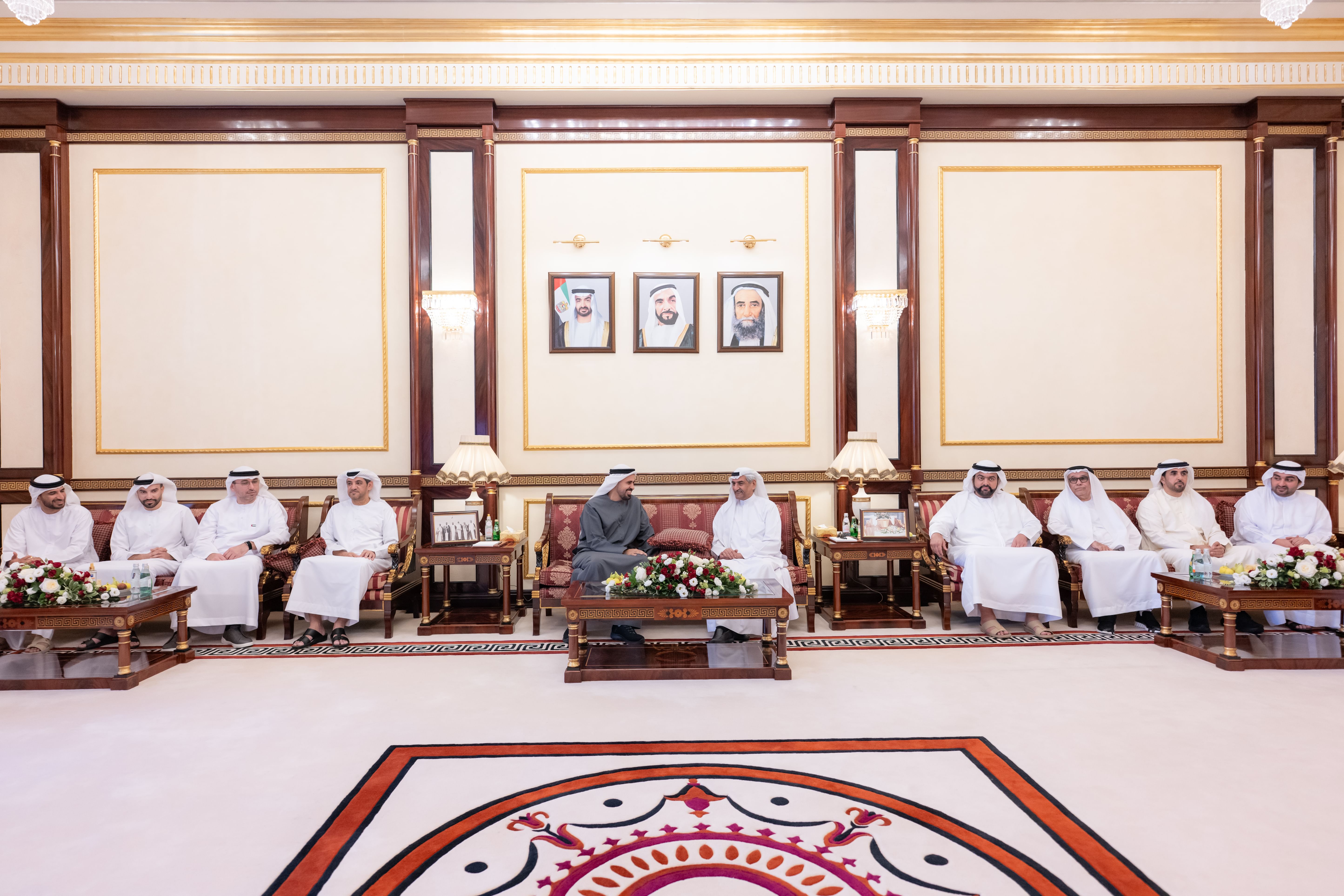 Fujairah Ruler meets Theyab bin Mohamed, underscores UAE development vision