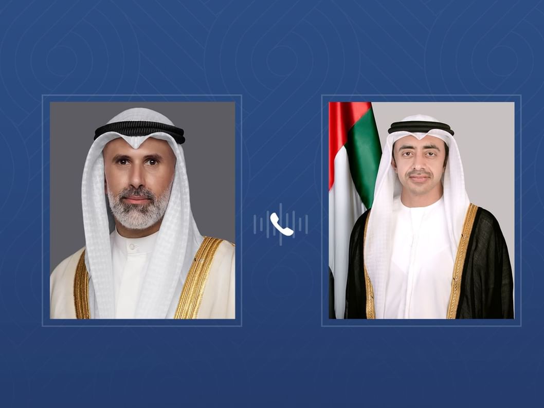 Abdullah bin Zayed holds phone call with Kuwaiti Foreign Minister