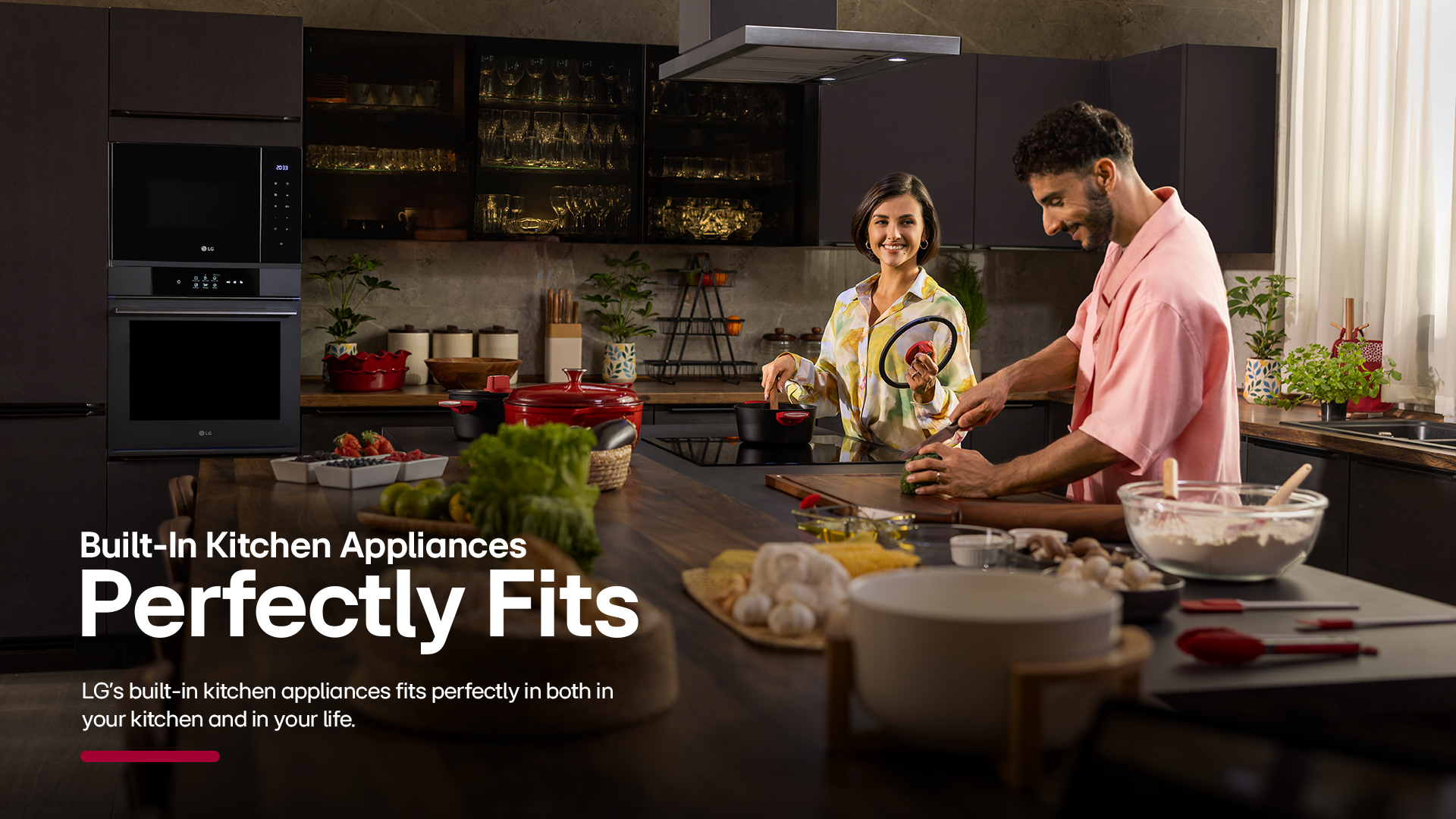 Perfect fit, perfect kitchen: LG's new campaign celebrates seamless perfectly fits built-in appliances  