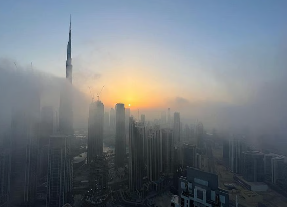 UAE weather: Fog, high humidity and a chance of showers