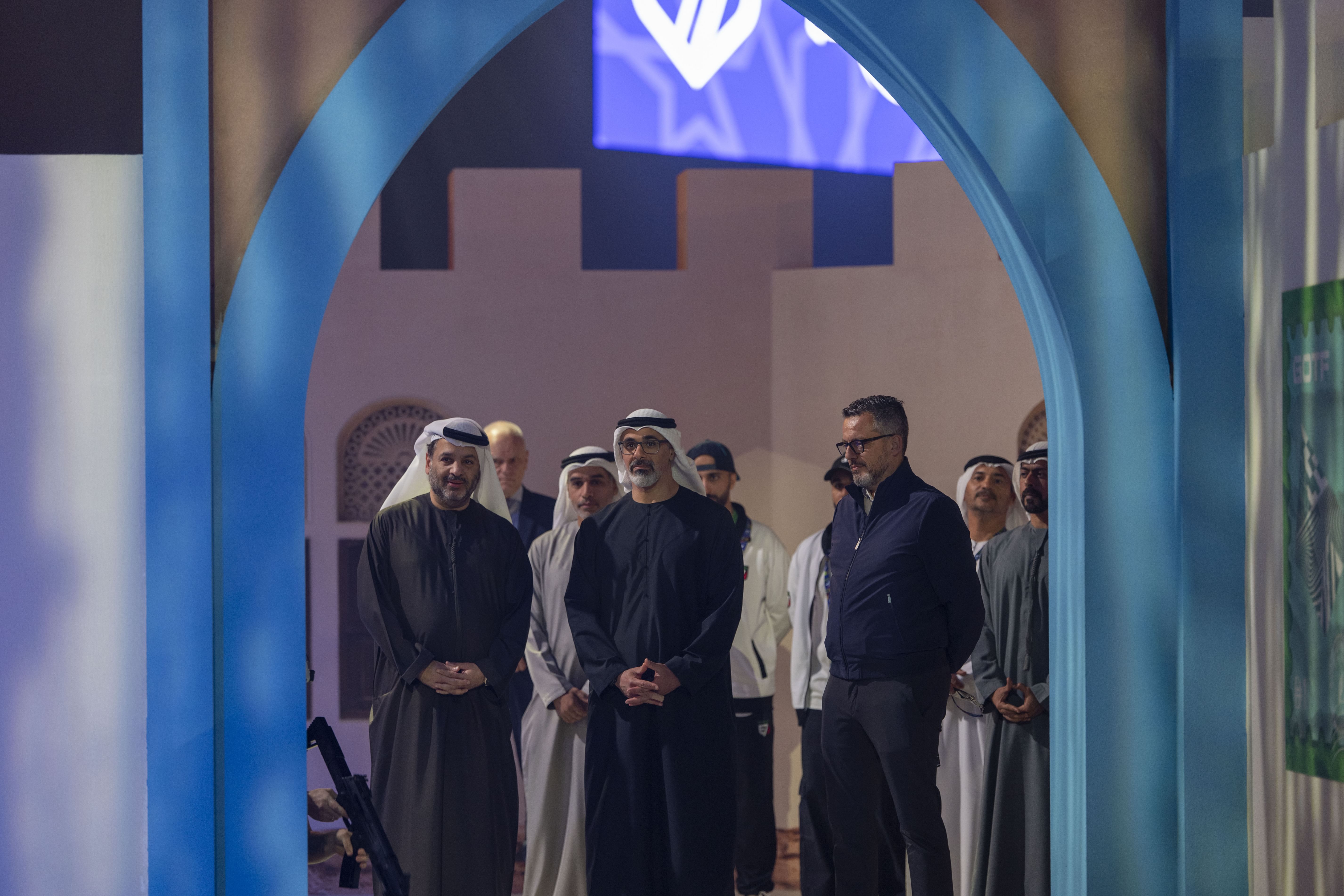 Khaled bin Mohamed bin Zayed attends hybrid digital competitions at Games of Future 2025