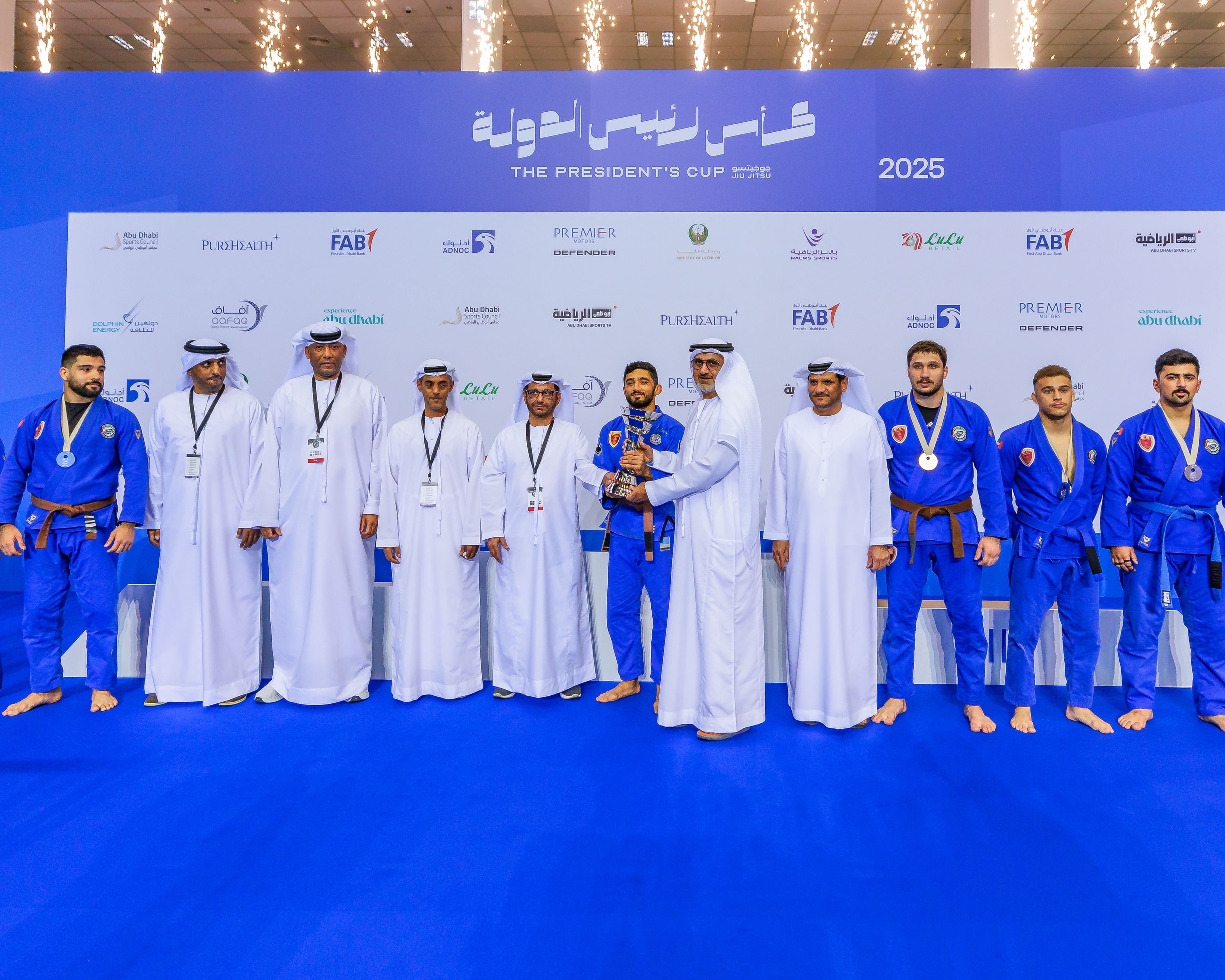 Al Wahda Club Jiu-Jitsu Academy retains Jiu-Jitsu President’s Cup title