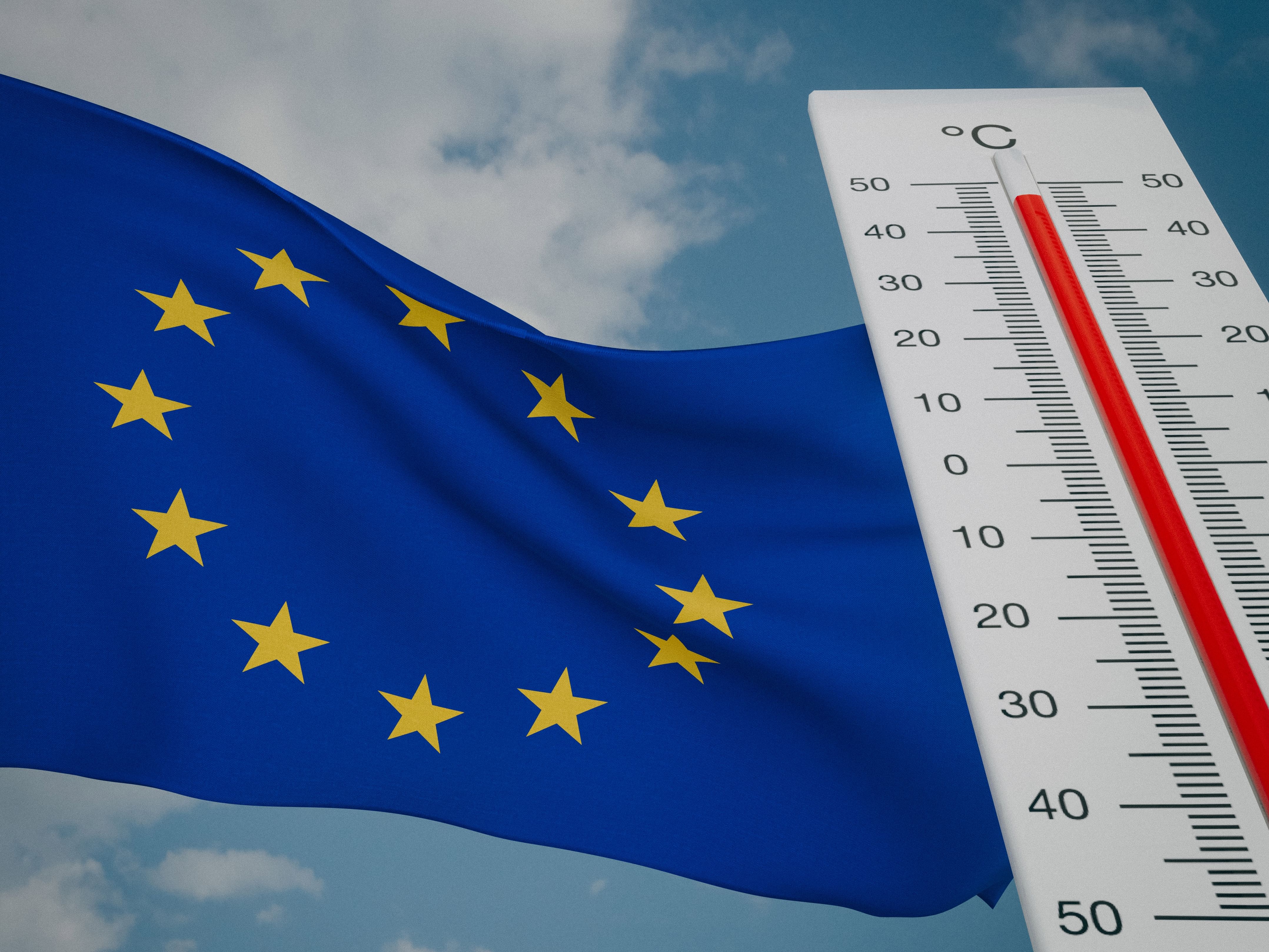 95% of Europe records above-average temperatures during 2025