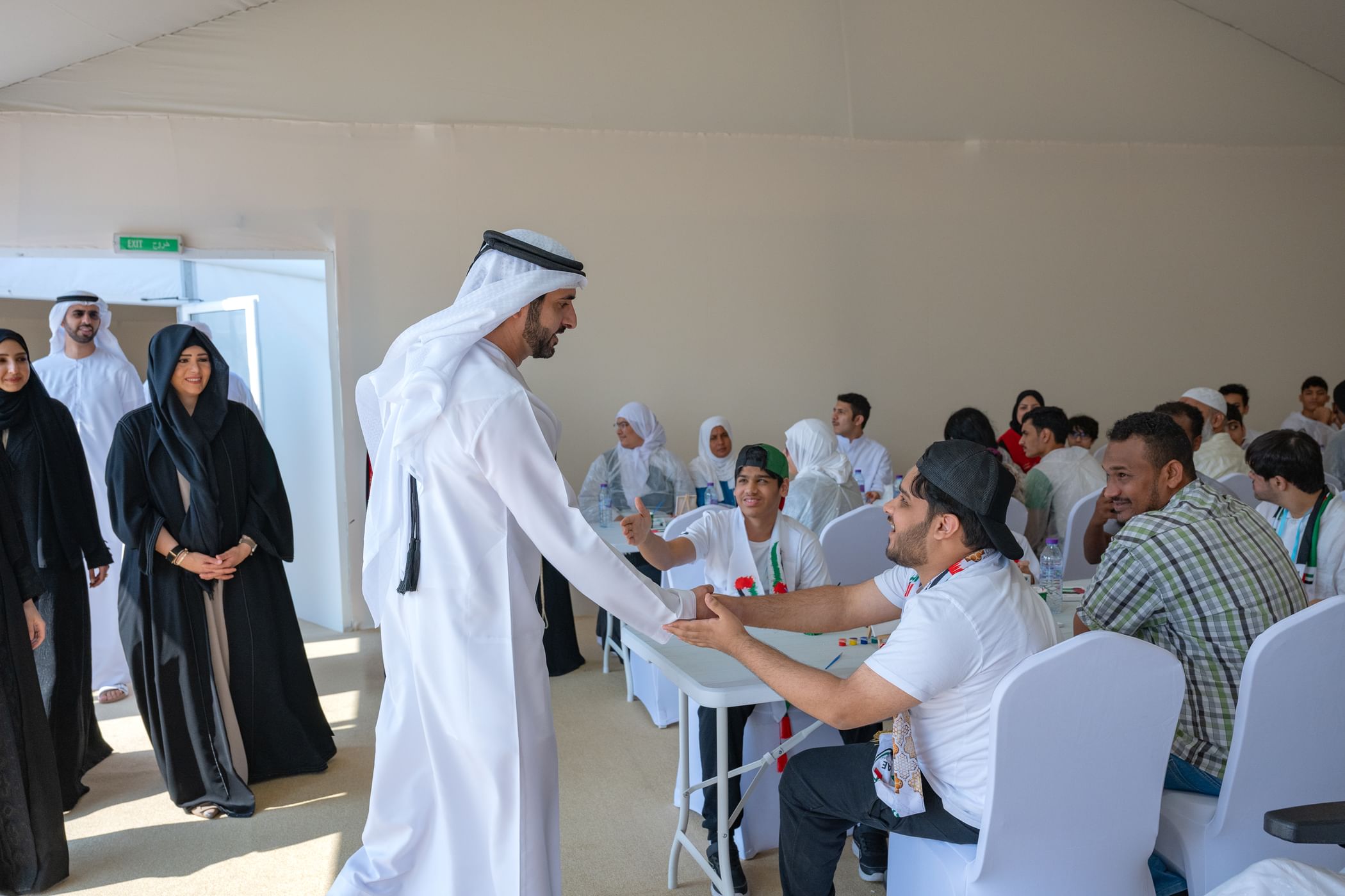 Hamdan bin Mohammed attends launch of second volunteering opportunity under ‘7 Over 7’ initiative