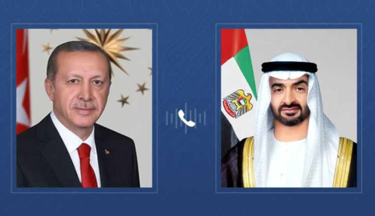 UAE, Turkish Presidents discuss cooperation, regional developments