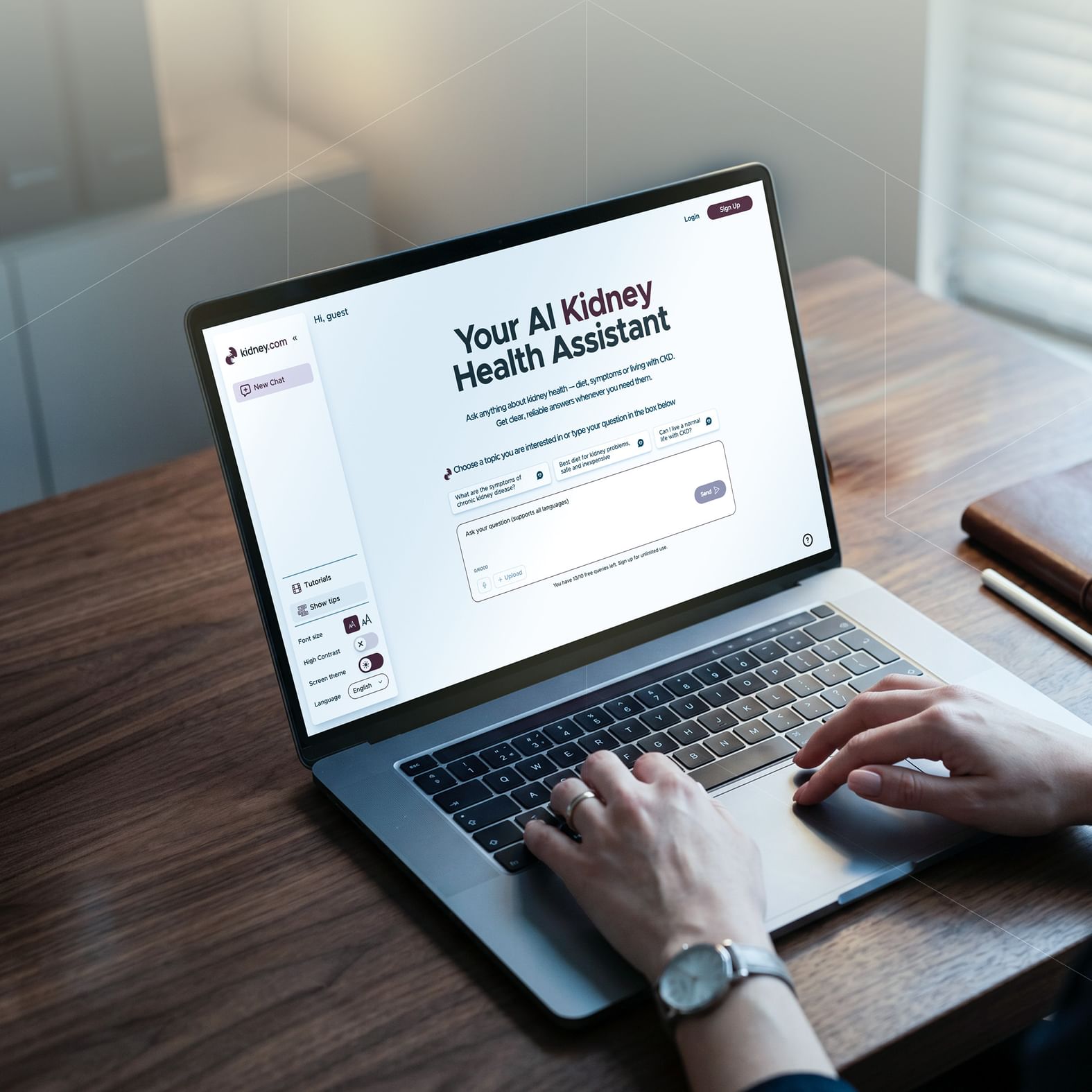 M42 launches kidney.com, bringing AI-powered education to global fight against chronic kidney disease