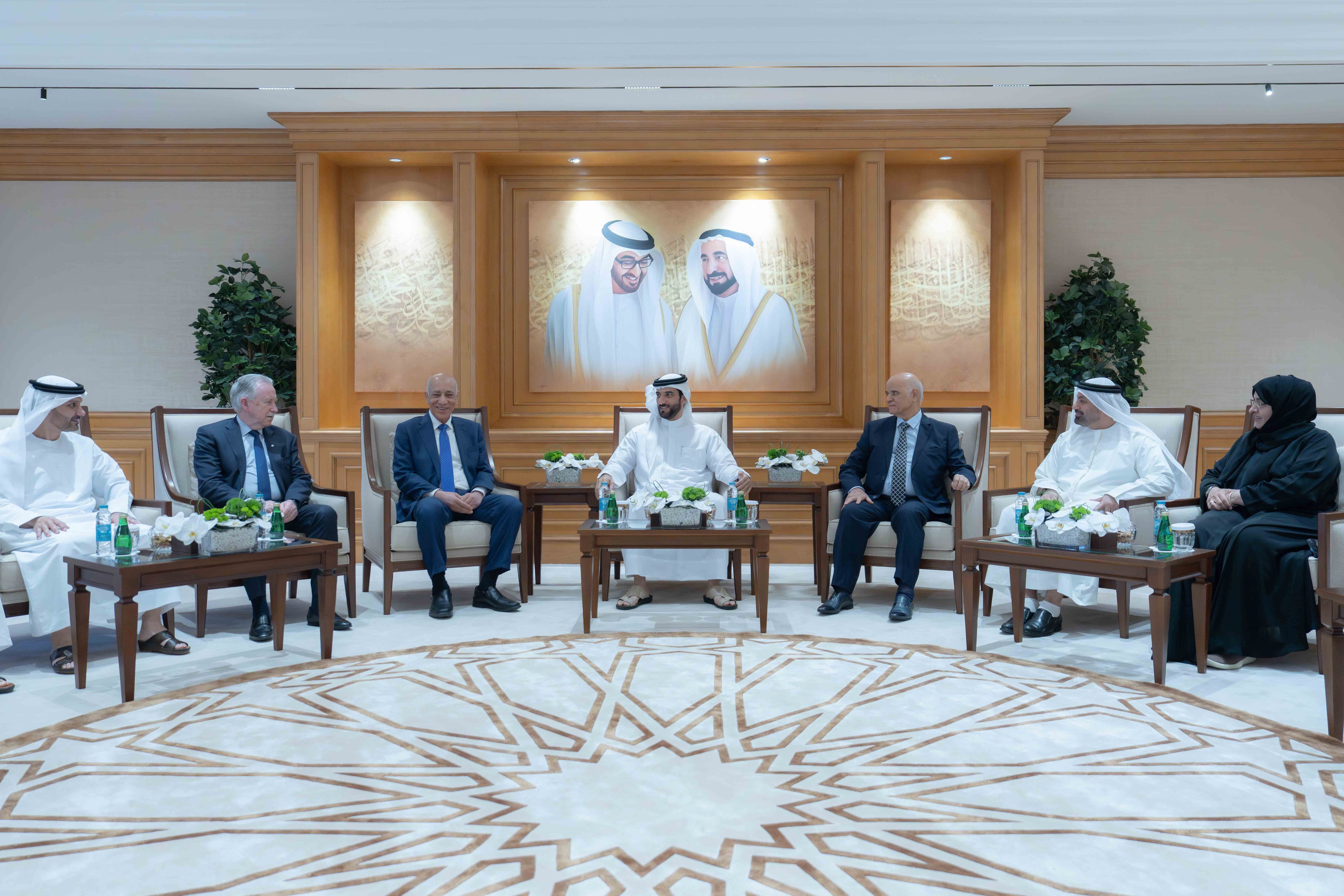 Sultan bin Ahmed chairs UOS Board of Trustees meeting