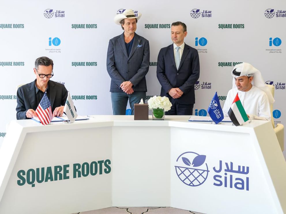 Silal’s Innovation Oasis, Square Roots sign agreement to accelerate climate-smart desert agriculture