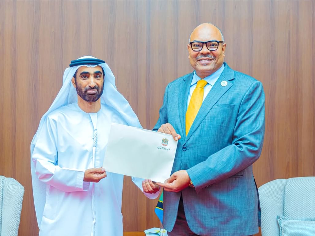 UAE Ambassador presents copy of credentials to Minister of Foreign Affairs of United Republic of Tanzania