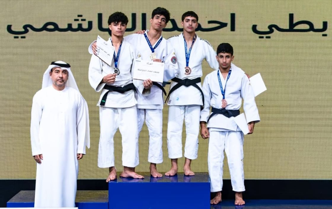 UAE judo team secures 8 medals on opening day of Arab Championship in Jordan