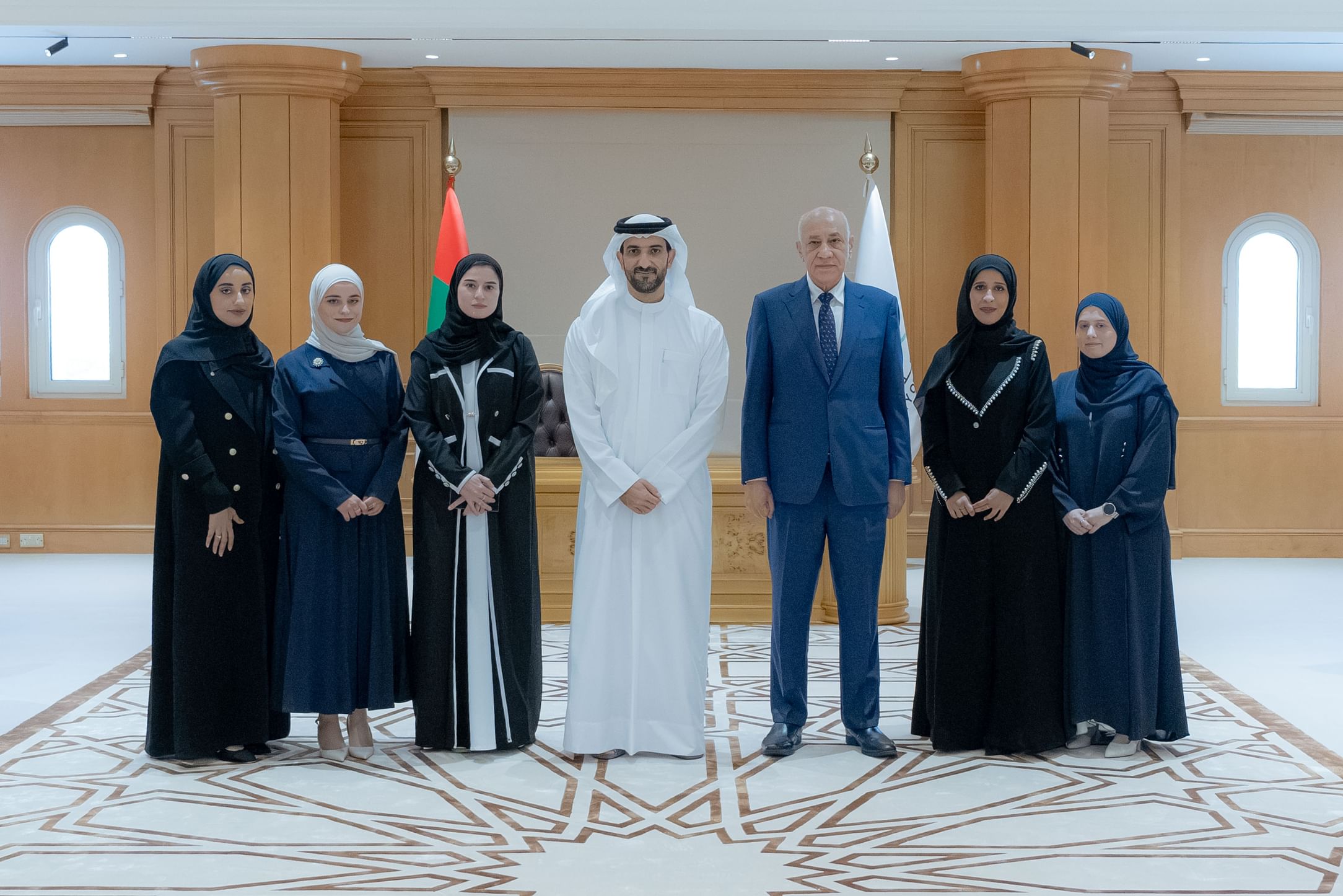 Sultan bin Ahmed receives joint PhD graduates from UOS & Lübeck