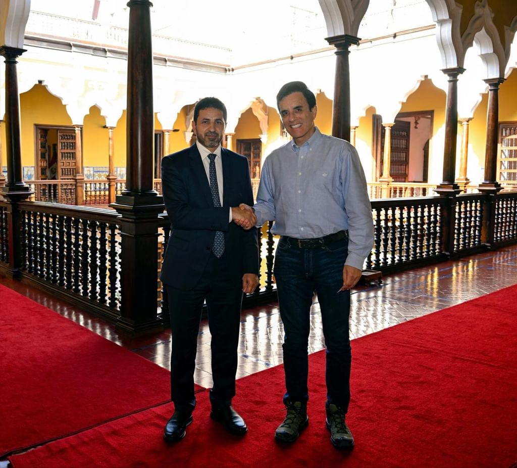 UAE Ambassador meets Peru’s Minister of Foreign Affairs to discuss expanding cooperation
