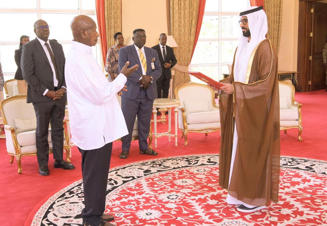 UAE Ambassador presents credentials to President of Uganda