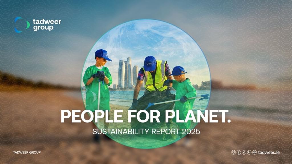 Tadweer Group’s 2025 Sustainability Report highlights strategic growth, ESG progress
