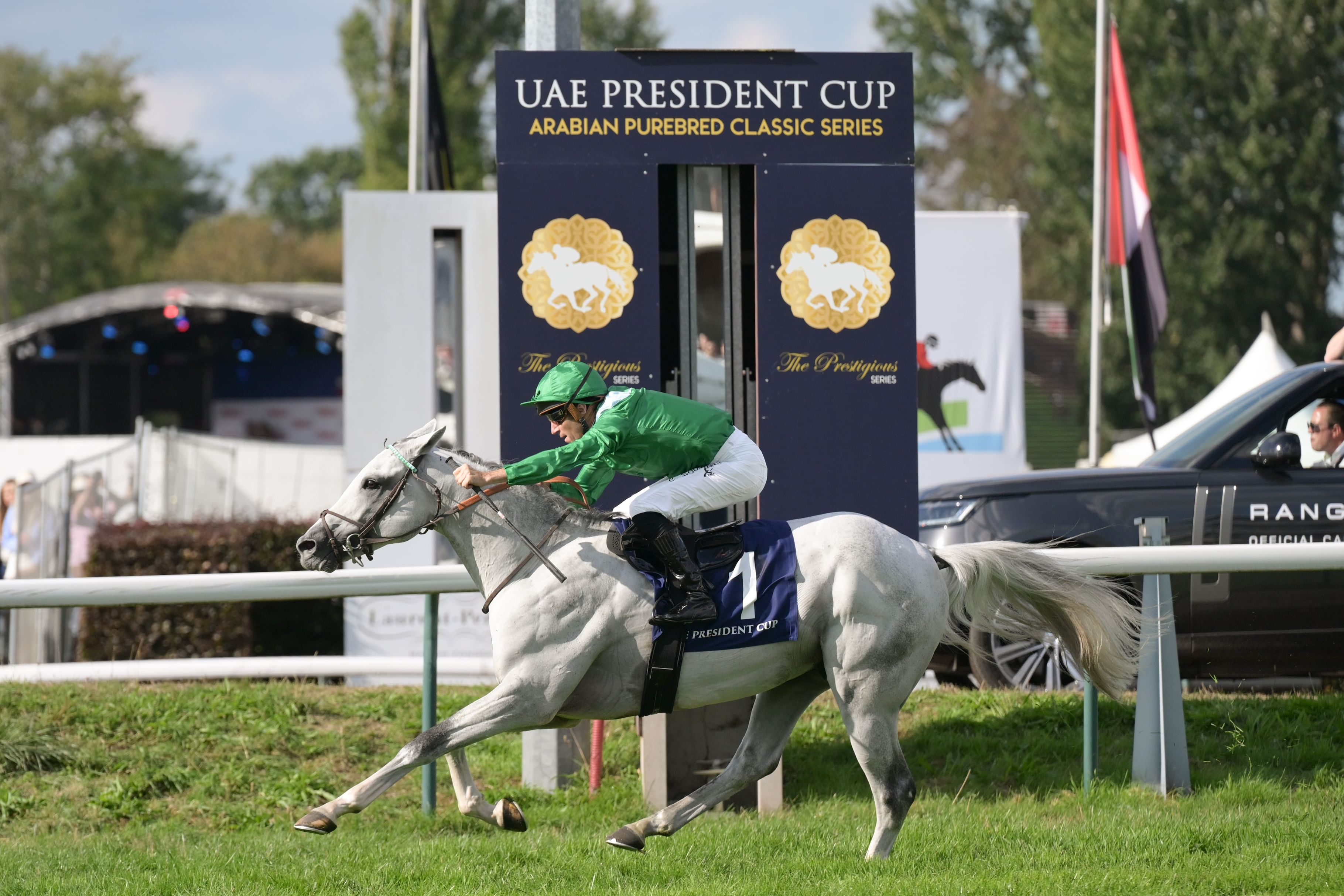 RB Kingmaker wins UAE President’s Cup for Purebred Arabian Horses in Belgium