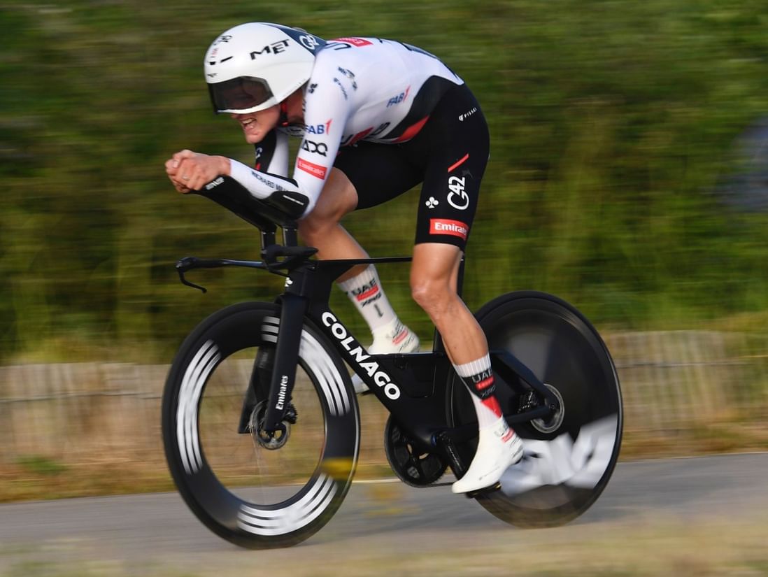 UAE Team Emirates-XRG's Johansen opens up Volta a Portugal with prologue victory