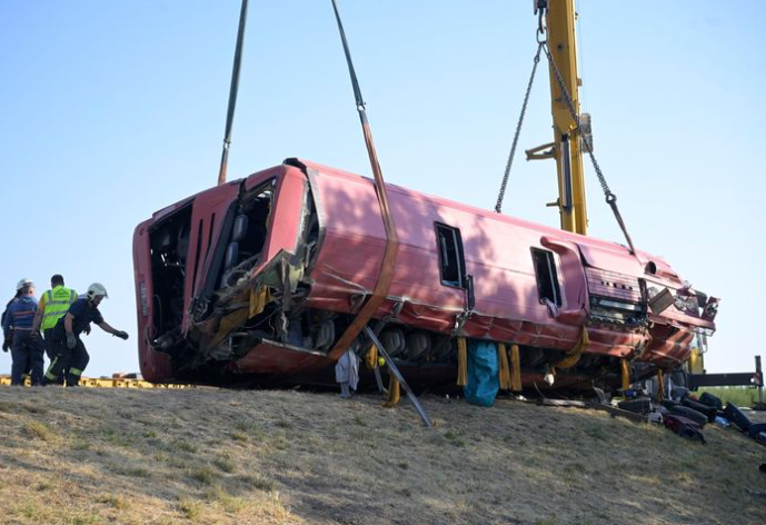 12 killed, at least 10 injured in Polish bus crash in Hungary