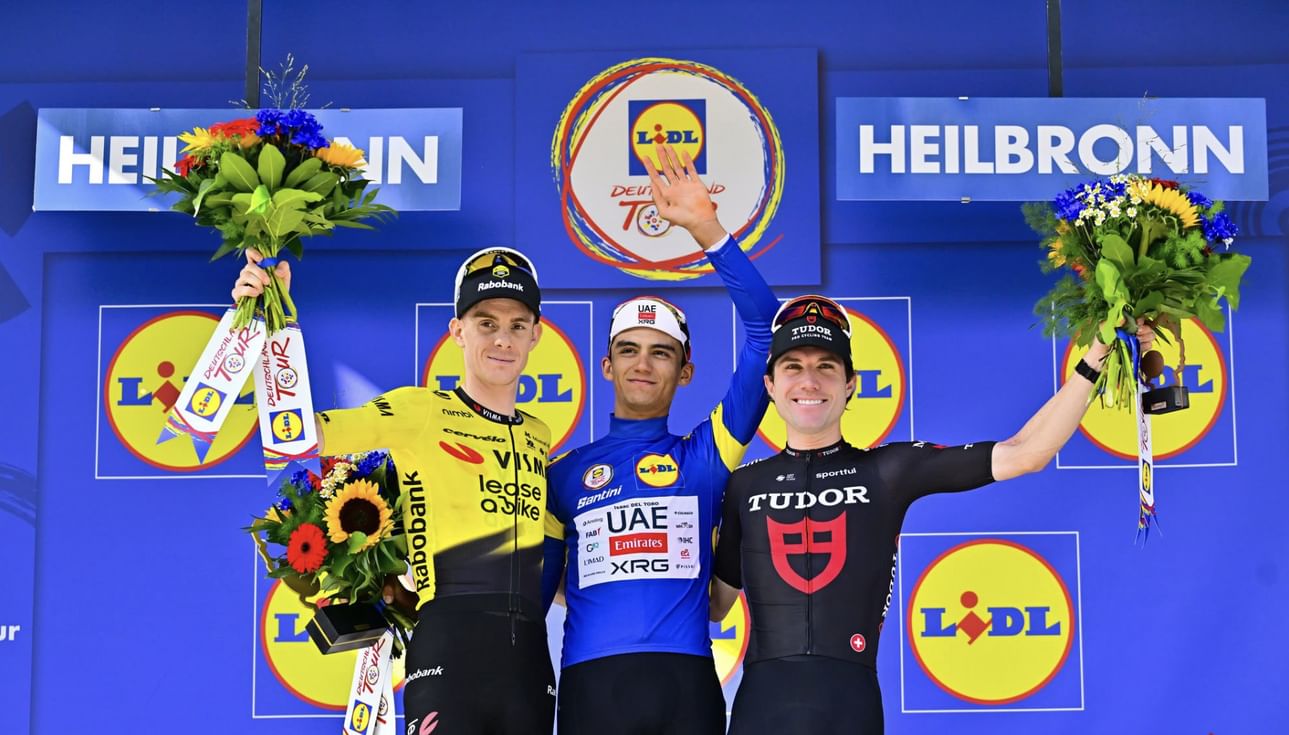 UAE Team Emirates-XRG's Del Toro lands overall title at Lidl Deutschland Tour