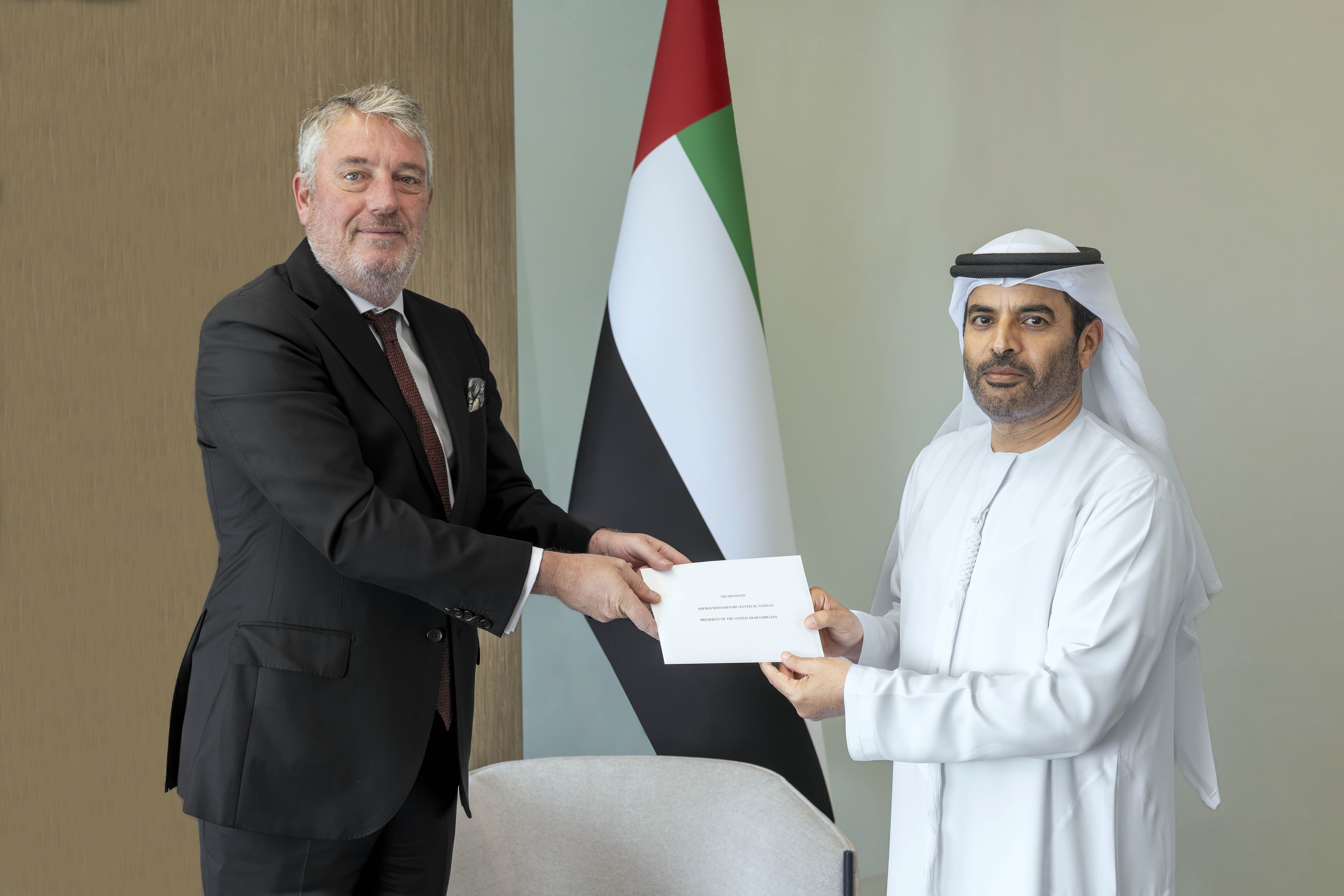 MoFA receives credentials copy from Ambassador of Kingdom of Netherlands