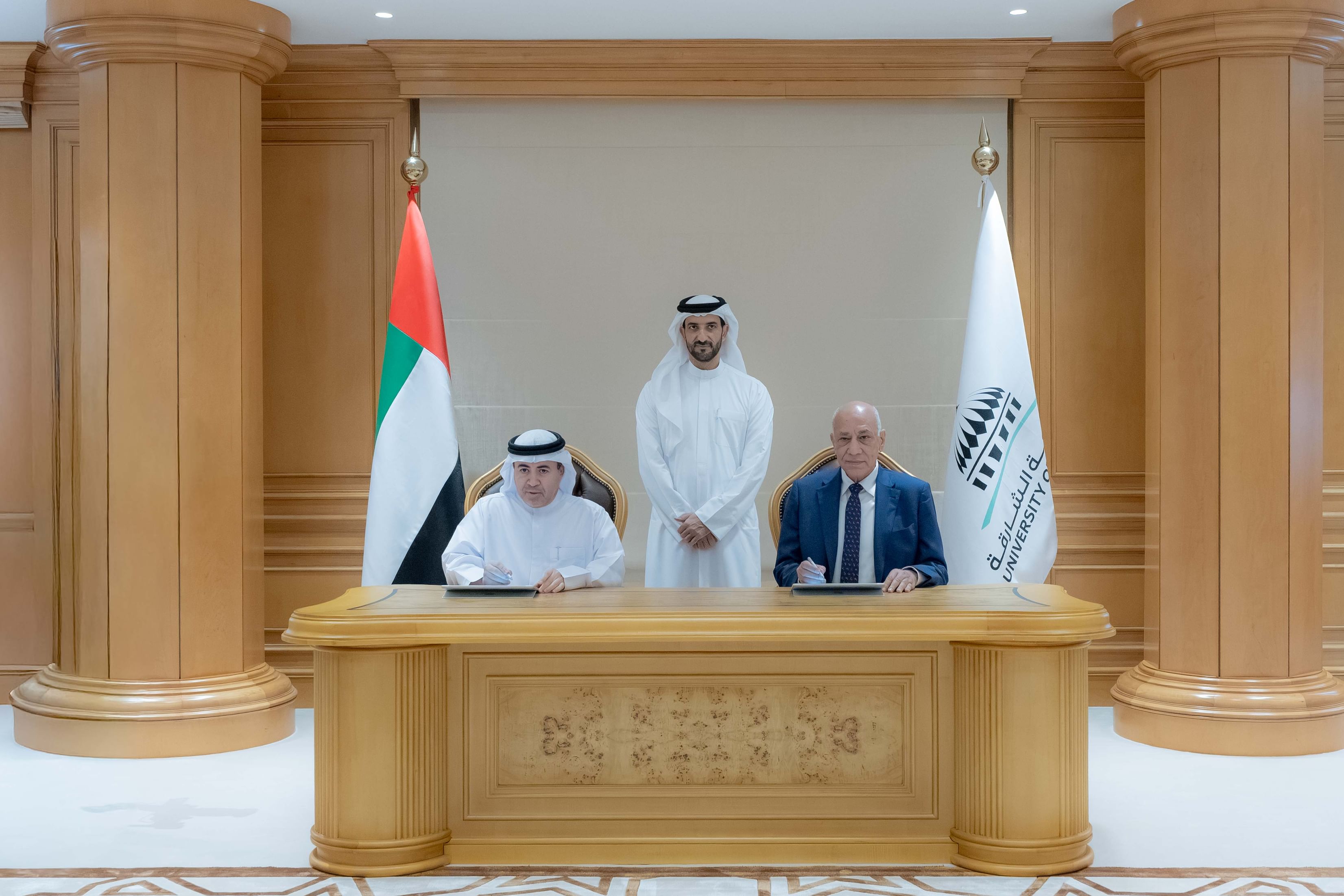 Sultan bin Ahmed witnesses MoU signing between UOS, UHS