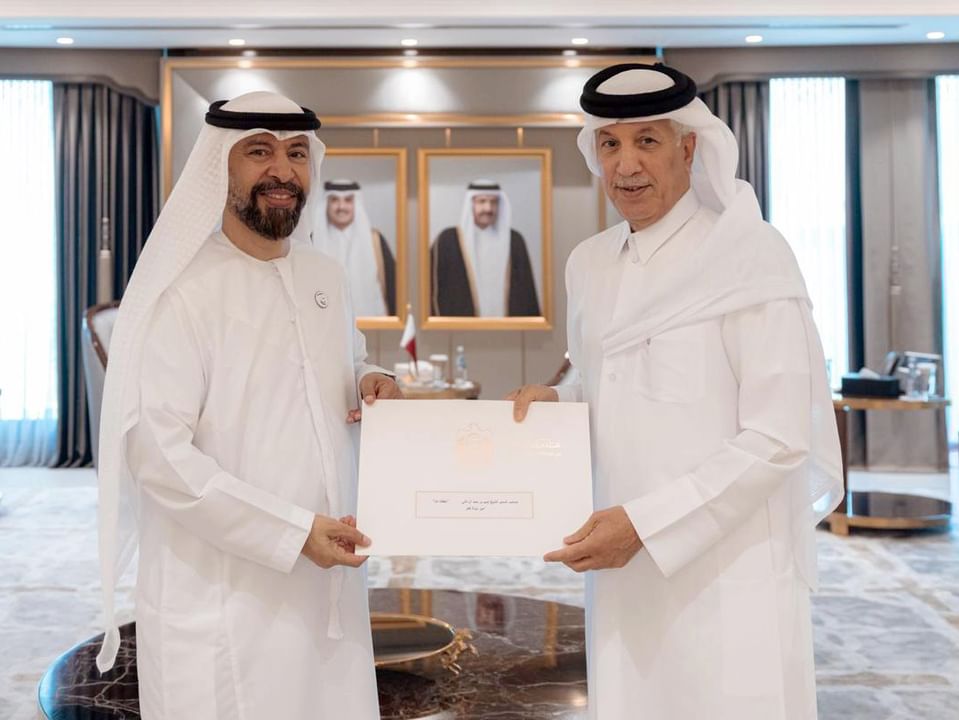 UAE President sends written message to Amir of Qatar, including invitation to attend 2026 UN Water Conference