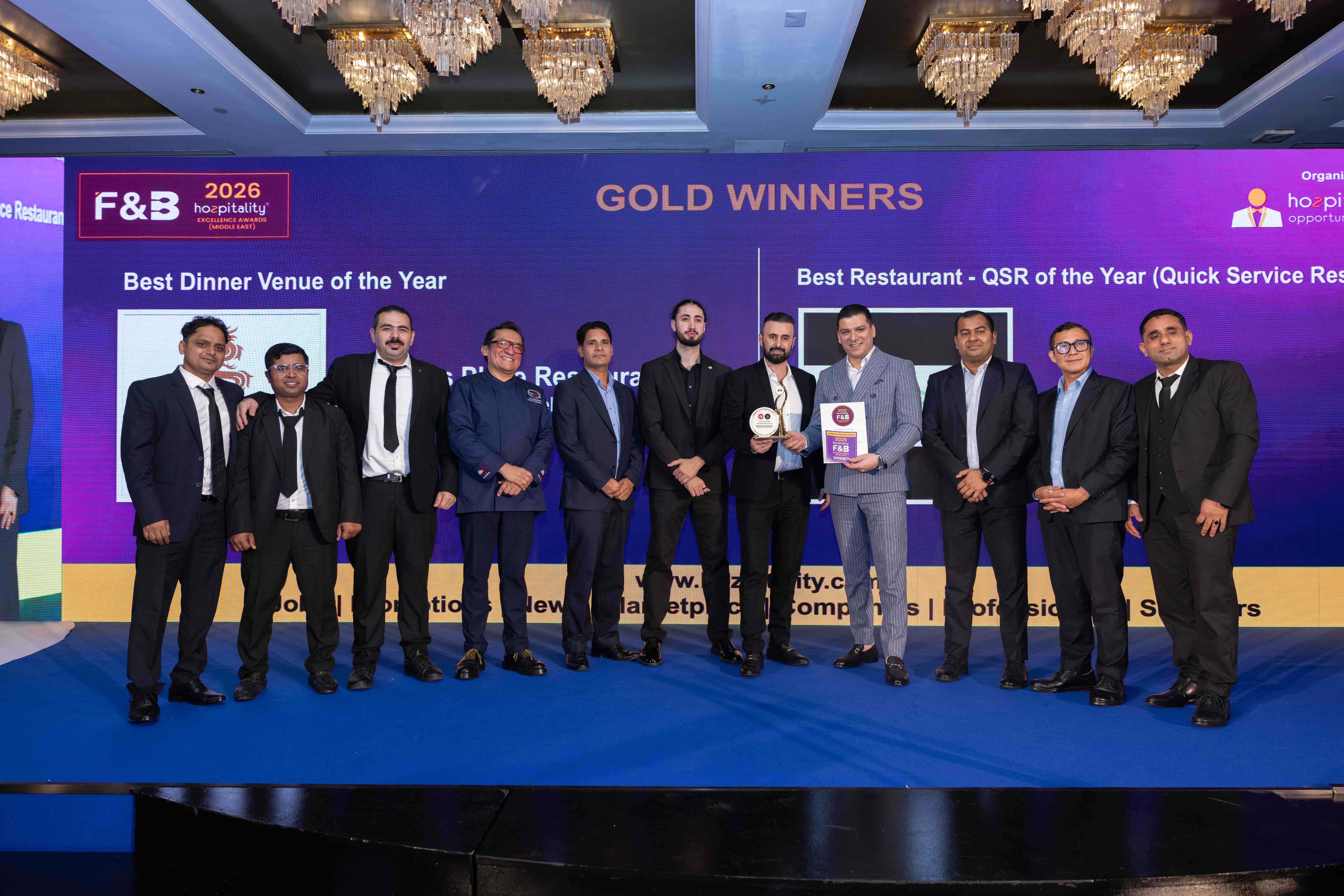 Bahi Ajman Palace Hotel Secures Multiple Wins at Middle East Chef & F&B Excellence Awards 