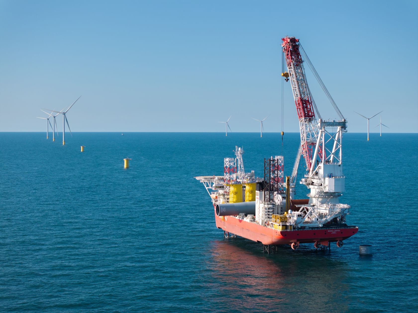 Masdar, ScottishPower Renewables mark major engineering milestone at East Anglia THREE windfarm