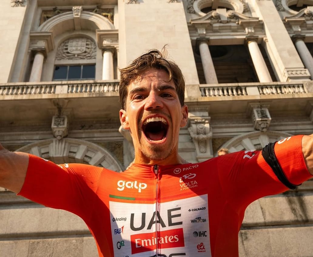 UAE Team Emirates-XRG's Oliveira claims first professional victory at Volta a Portugal