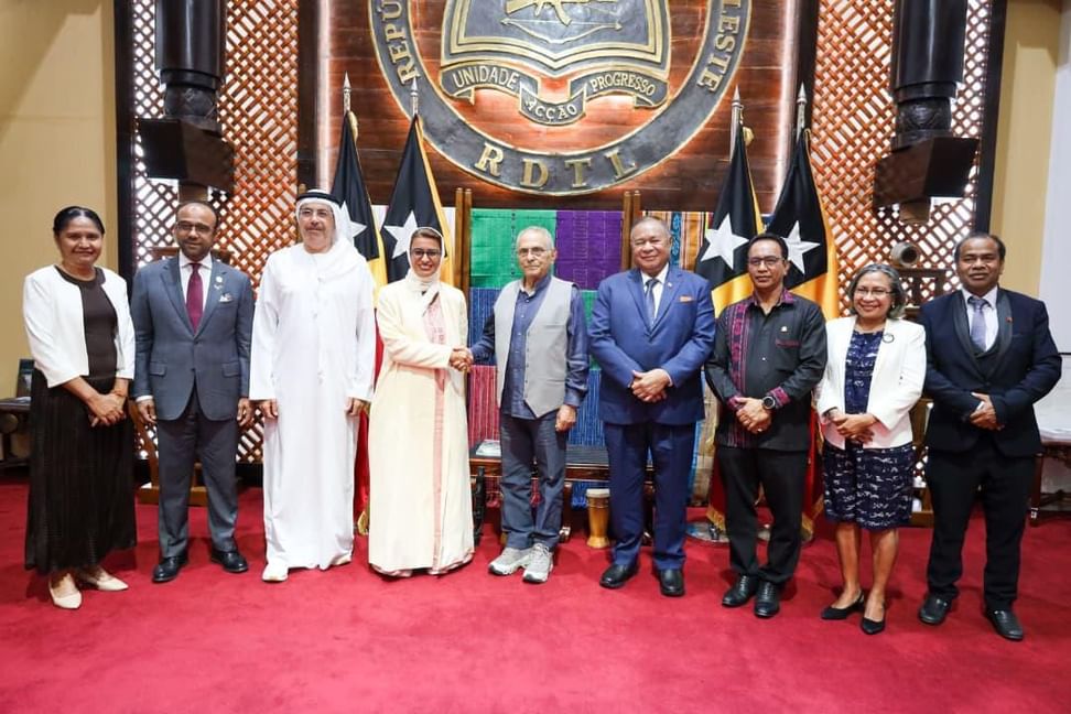Noura Al Kaabi visits Timor-Leste to advance bilateral cooperation