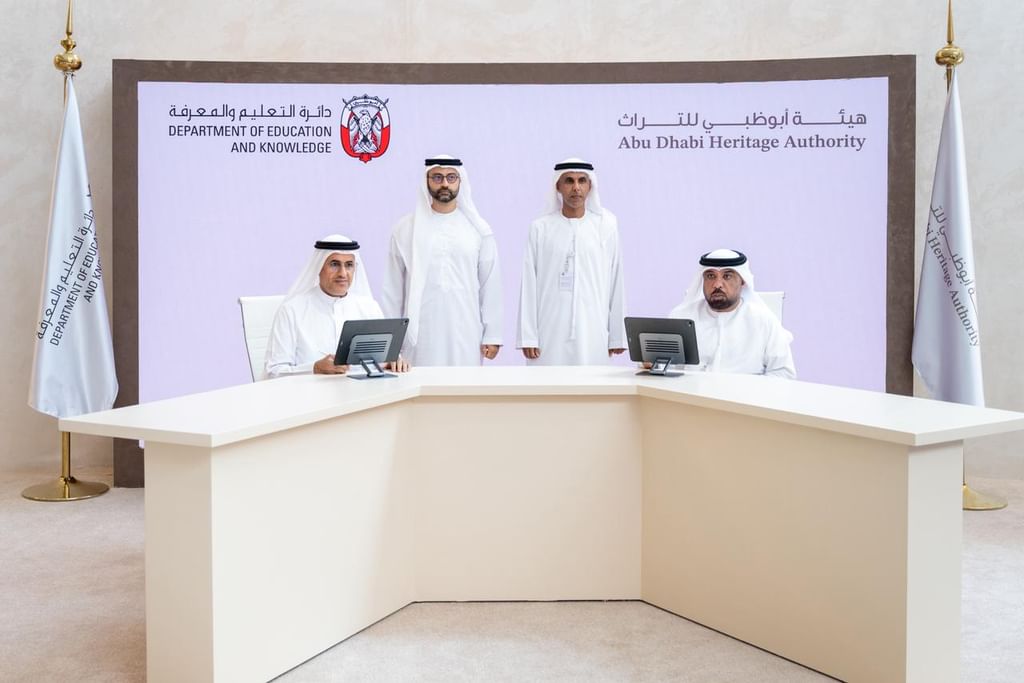 ADEK, Abu Dhabi Heritage Authority partner to strengthen students’ national identity