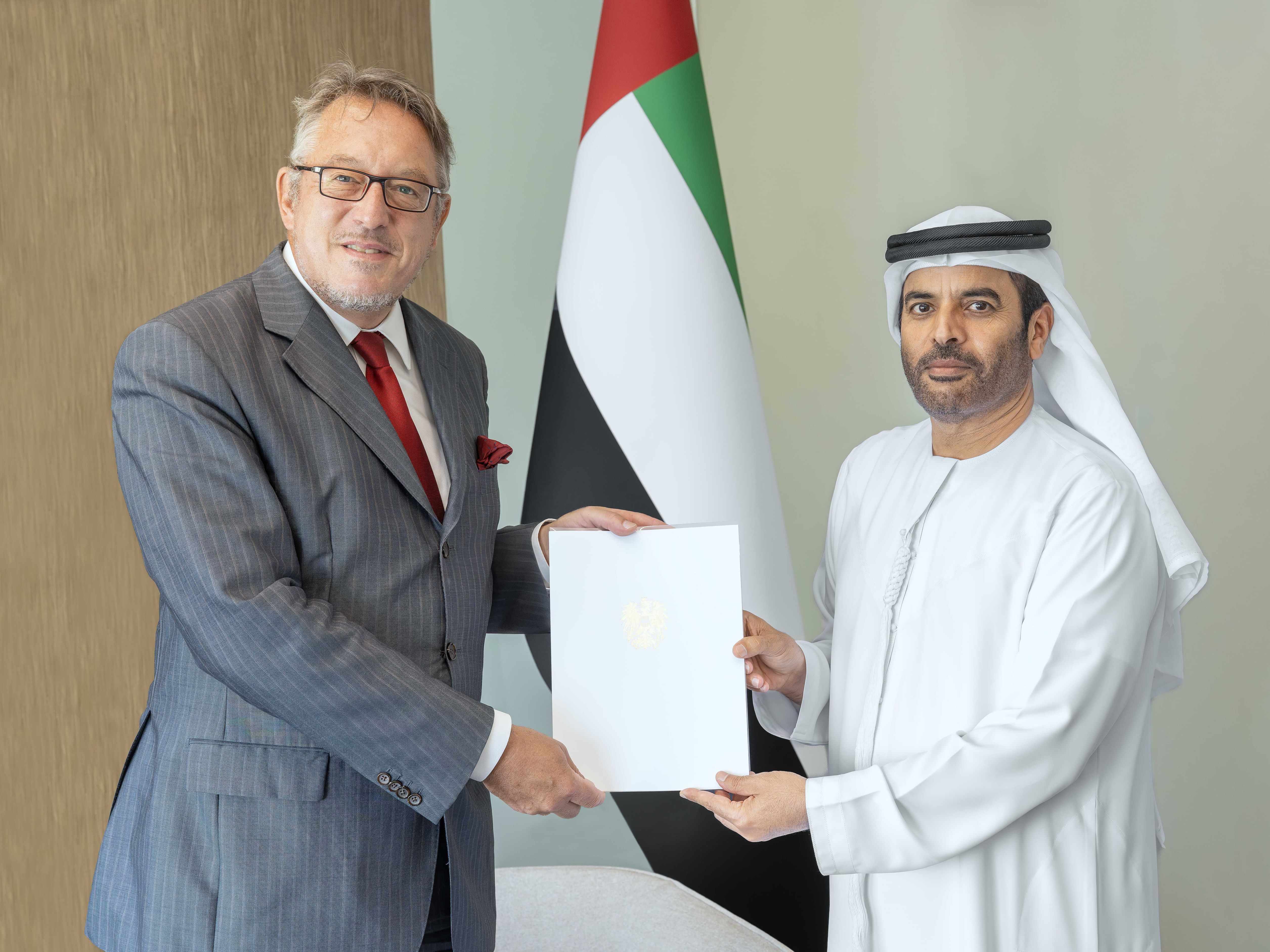 MoFA receives credentials copy from Ambassador of Republic of Austria