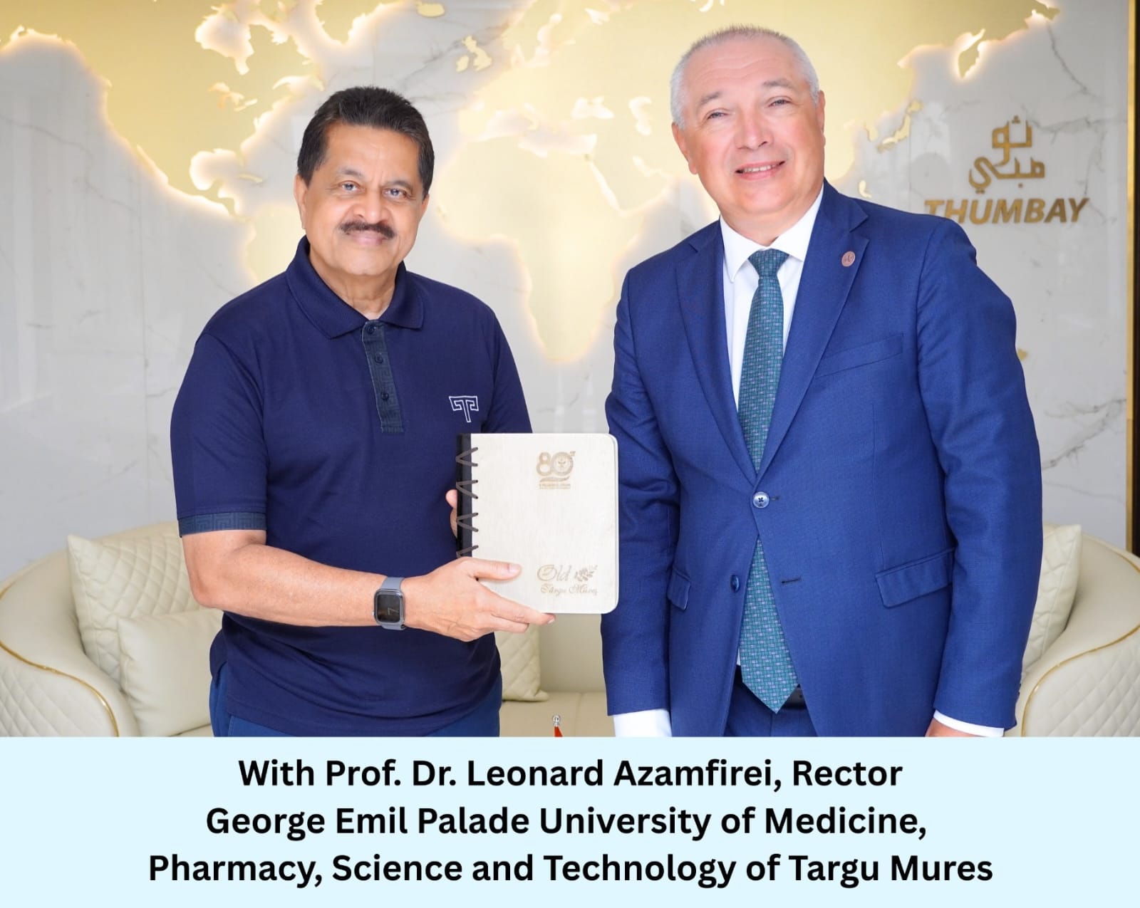 Thumbay Group and UMFST G.E. Palade Târgu Mureș, Romania Launch Thumbay–UMFST International Residency Pathway Program, Opening the Door to 49 European Medical Specialties 